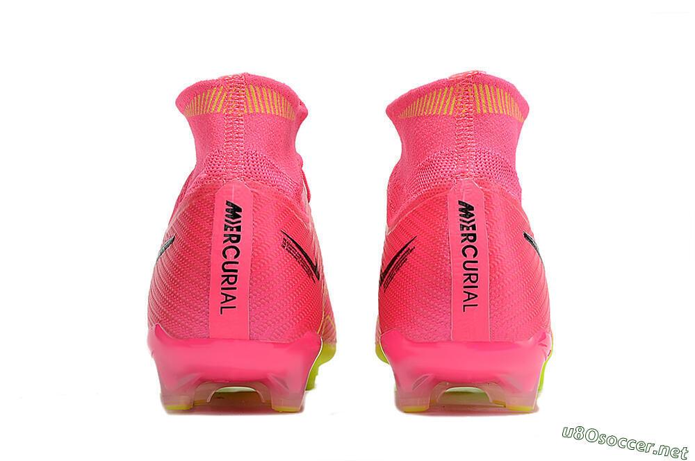 Unisex Nike Zoom Superfly 9 Elite SE AG Football Boots - Pink/Green 5