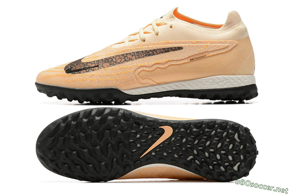 Men's Nike Phantom GX Elite TF Football Shoes - Pink/Black 1