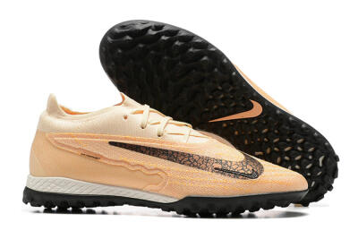 Men's Nike Phantom GX Elite TF Football Shoes - Pink/Black