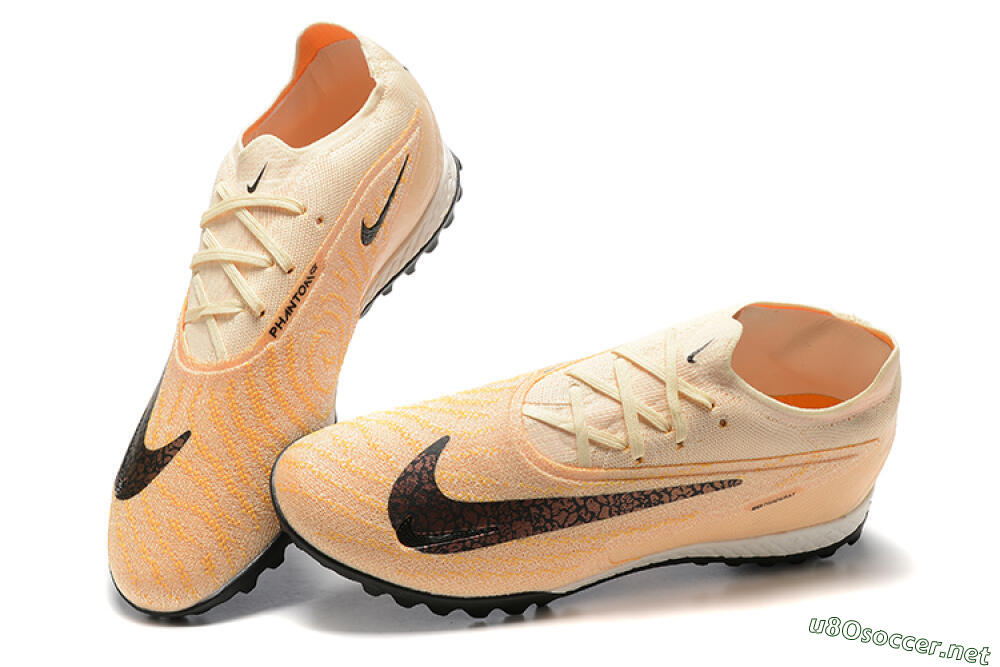 Men's Nike Phantom GX Elite TF Football Shoes - Pink/Black 4