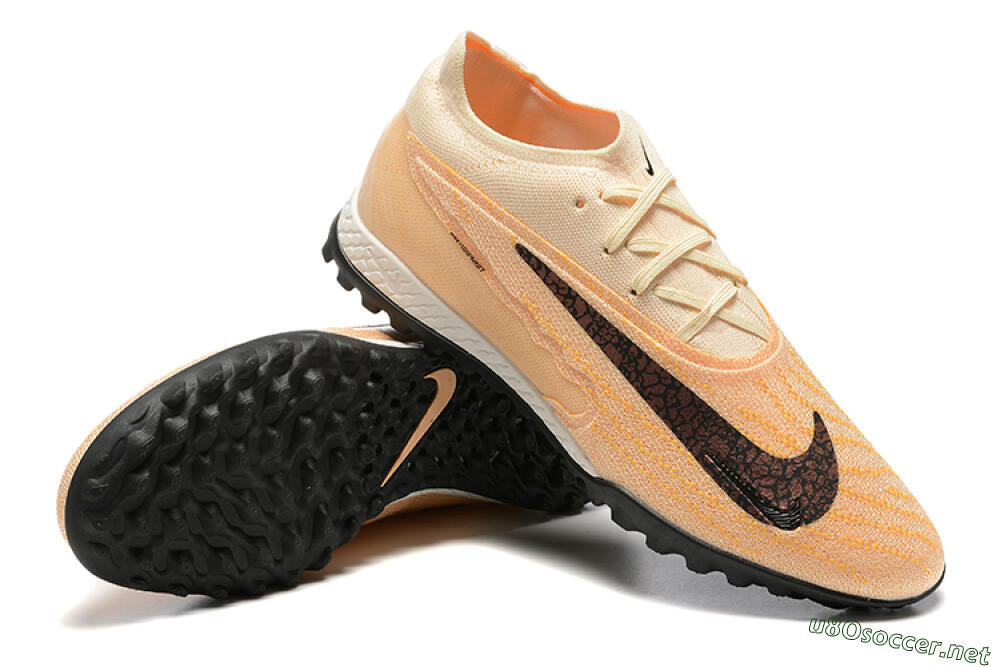 Men's Nike Phantom GX Elite TF Football Shoes - Pink/Black 8