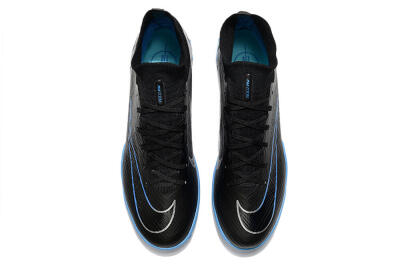 Unisex Nike Mercurial Superfly 9 Elite TF Football Shoes - Black/Blue