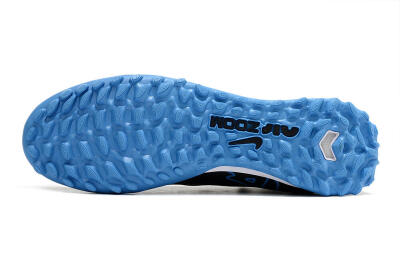 Unisex Nike Mercurial Superfly 9 Elite TF Football Shoes - Black/Blue