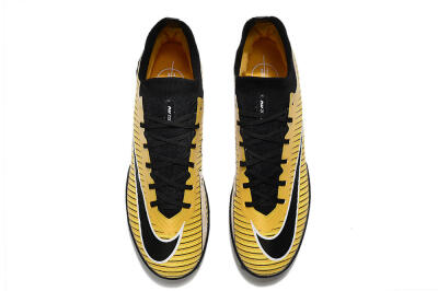 Unisex Nike Mercurial Superfly 9 Elite TF Football Shoes - Gold/Black/Silver