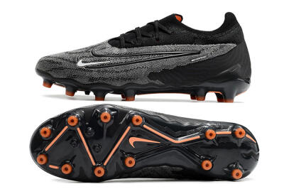 Men's Nike Phantom GX Elite AG Football Boots - Black/Grey