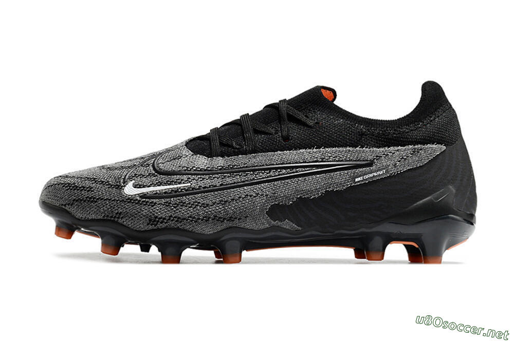 Men's Nike Phantom GX Elite AG Football Boots - Black/Grey 0