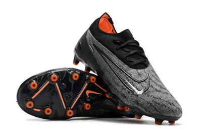 Men's Nike Phantom GX Elite AG Football Boots - Black/Grey