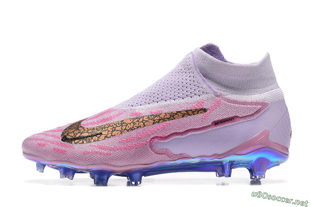 Men's Nike Phantom GX Elite DF FG Football Boots - Pink/Purple 0