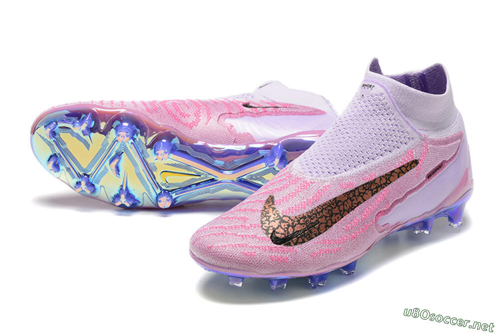 Men's Nike Phantom GX Elite DF FG Football Boots - Pink/Purple 3
