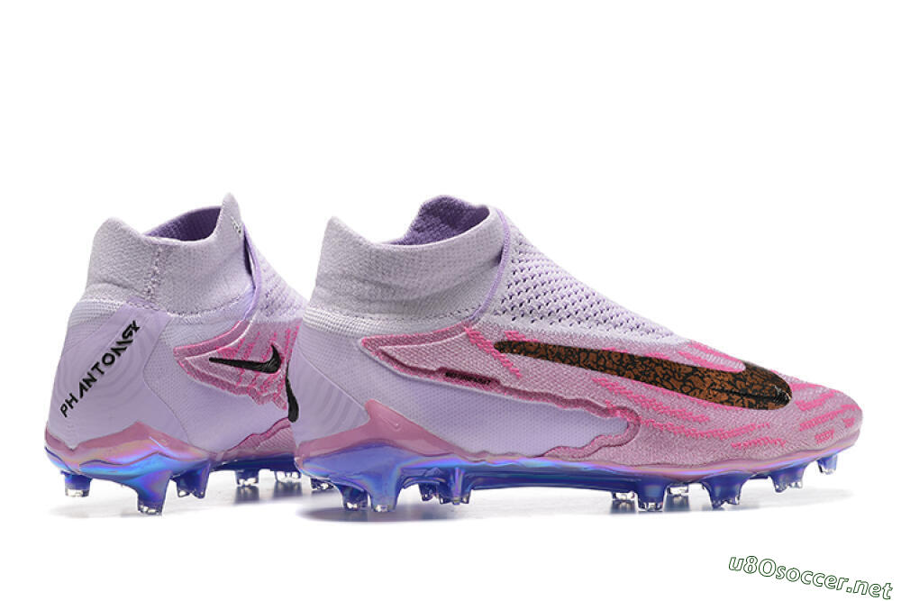 Men's Nike Phantom GX Elite DF FG Football Boots - Pink/Purple 8