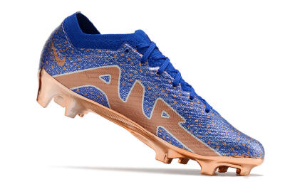Men's Nike Air Zoom Mercurial Vapor 15 Elite FG Football Boots - Blue/Gold/Silver