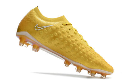 Men's Nike Phantom Ultra Venom FG Football Boots - Gold/White