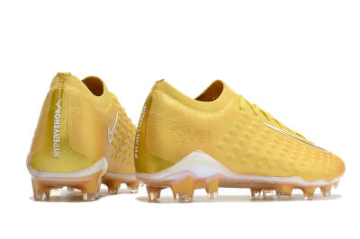 Men's Nike Phantom Ultra Venom FG Football Boots - Gold/White