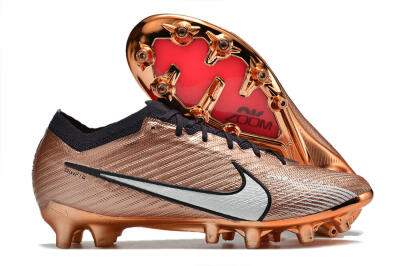 Men's Nike Air Zoom Mercurial Vapor 15 Elite AG Football Boots - Gold/White/Black