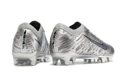 Men's Nike Air Zoom Mercurial Vapor 15 Elite AG Football Boots - Silver/Gold