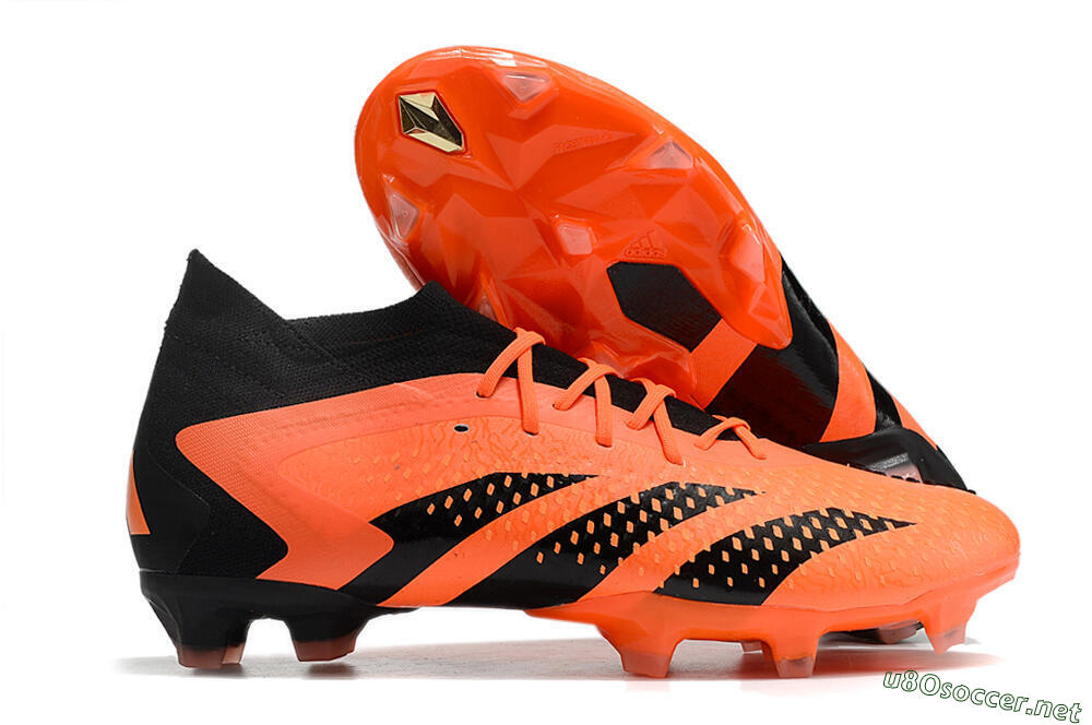Men's Adidas Predator Accuracy.1 FG Football Boots - Orange/Black 2