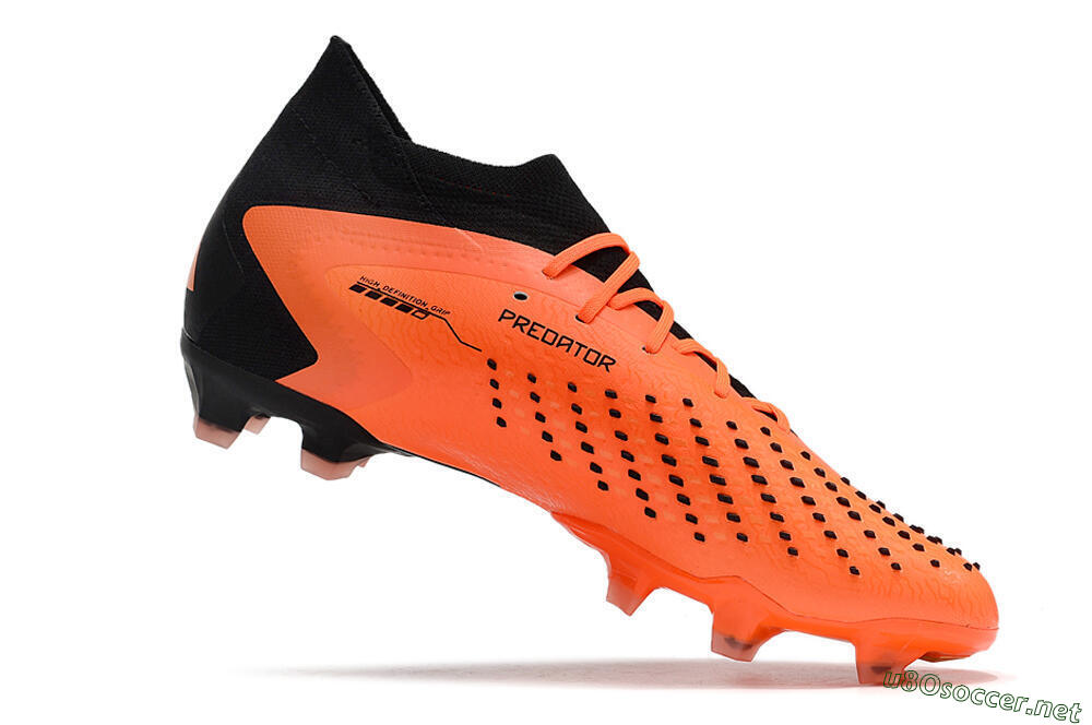 Men's Adidas Predator Accuracy.1 FG Football Boots - Orange/Black 4