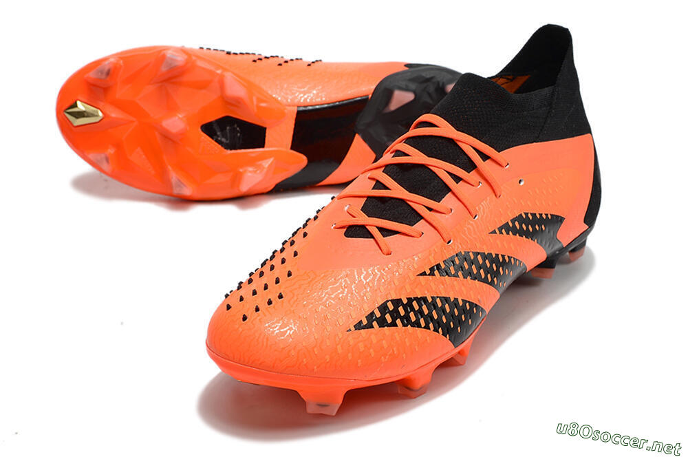 Men's Adidas Predator Accuracy.1 FG Football Boots - Orange/Black 3