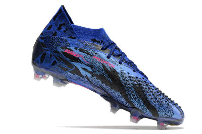 Men's Adidas Predator Accuracy.1 Paul Pogba FG Football Boots - Blue/Pink