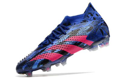 Men's Adidas Predator Accuracy.1 Paul Pogba FG Football Boots - Blue/Pink
