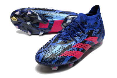 Men's Adidas Predator Accuracy.1 Paul Pogba FG Football Boots - Blue/Pink