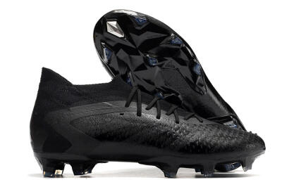 Men's Adidas Predator Accuracy.1 FG Football Boots - Black/Black