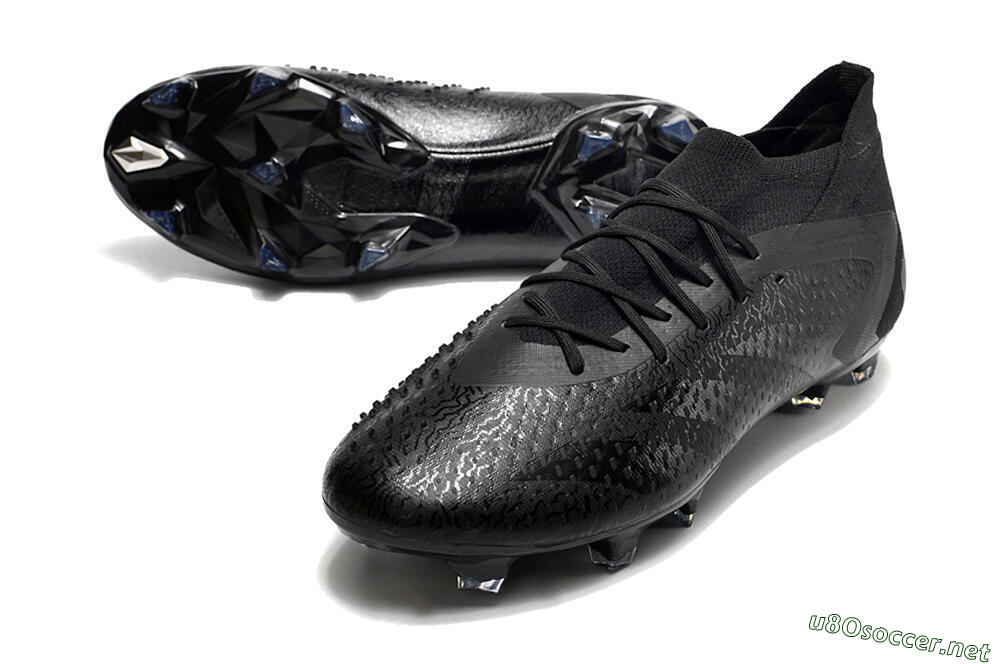 Men's Adidas Predator Accuracy.1 FG Football Boots - Black/Black 3