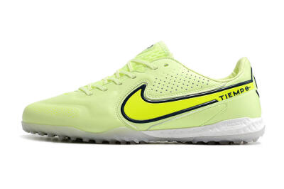 Men's Nike React Tiempo Legend 9 Pro TF Football Shoes - Green/Black
