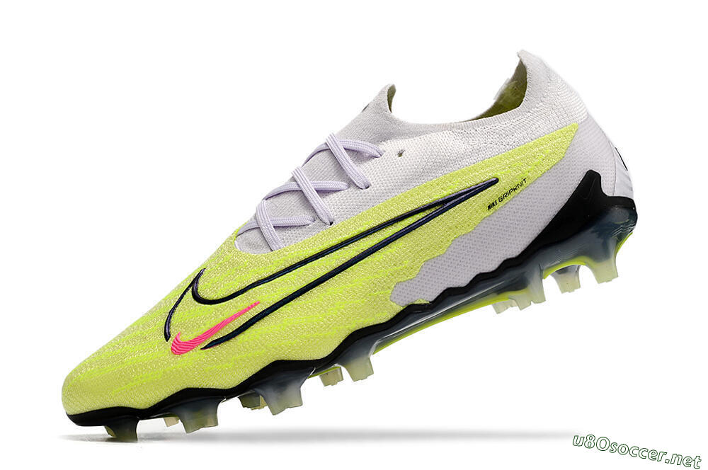 Men's Nike Phantom GX Elite FG Football Boots - White/Green/Black 5