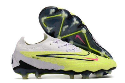 Men's Nike Phantom GX Elite FG Football Boots - White/Green/Black