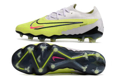 Men's Nike Phantom GX Elite FG Football Boots - White/Green/Black
