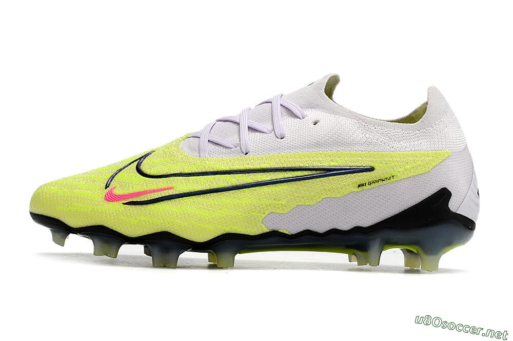 Men's Nike Phantom GX Elite FG Football Boots - White/Green/Black 0