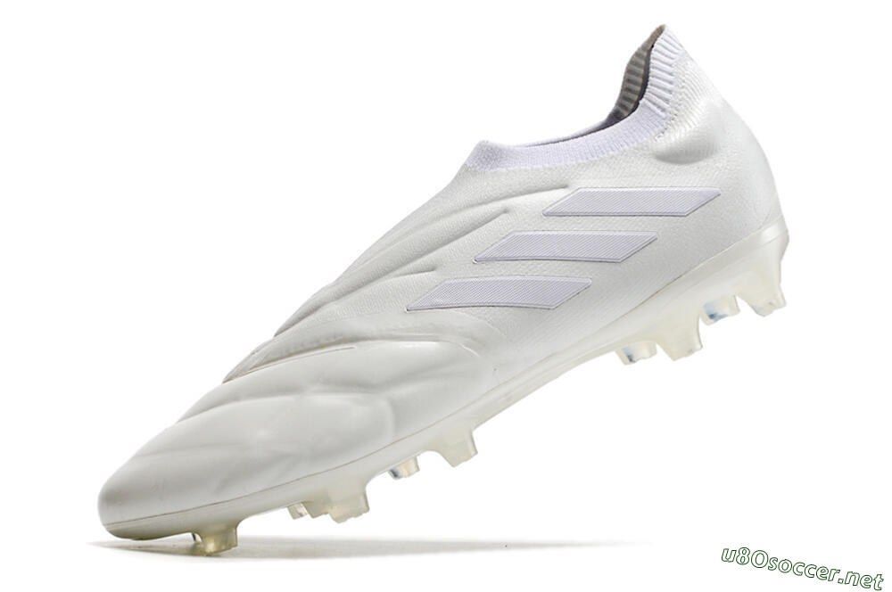 Men's Adidas Copa Pure+ FG Football Boots - White/White 4