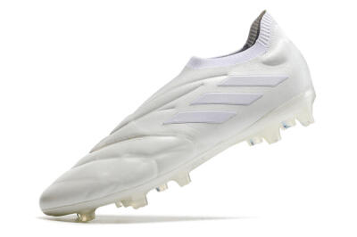 Men's Adidas Copa Pure+ FG Football Boots - White/White