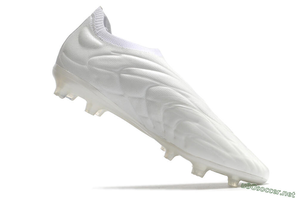 Men's Adidas Copa Pure+ FG Football Boots - White/White 5