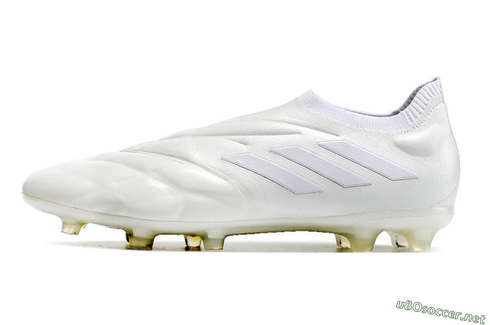 Men's Adidas Copa Pure+ FG Football Boots - White/White 0