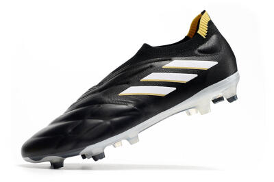 Men's Adidas Copa Pure+ FG Football Boots - Black/White