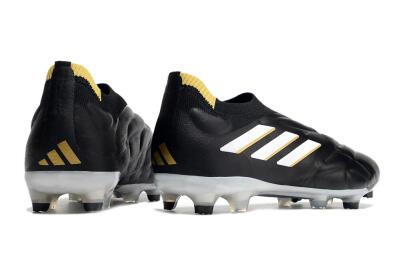 Men's Adidas Copa Pure+ FG Football Boots - Black/White