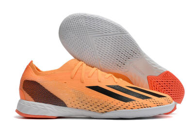 Men's Adidas X Speedportal.1 IC Football Shoes - Orange/Black