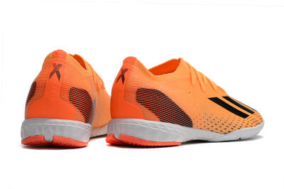 Men's Adidas X Speedportal.1 IC Football Shoes - Orange/Black