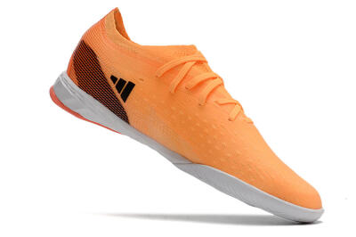 Men's Adidas X Speedportal.1 IC Football Shoes - Orange/Black