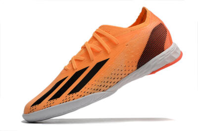 Men's Adidas X Speedportal.1 IC Football Shoes - Orange/Black