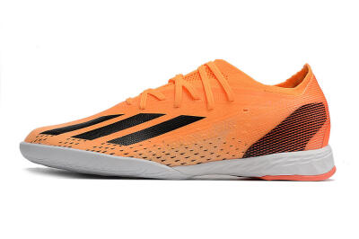 Men's Adidas X Speedportal.1 IC Football Shoes - Orange/Black