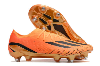Men's Adidas X Speedportal.1 SG Football Boots - Orange/Black