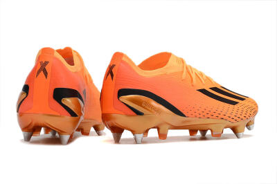 Men's Adidas X Speedportal.1 SG Football Boots - Orange/Black