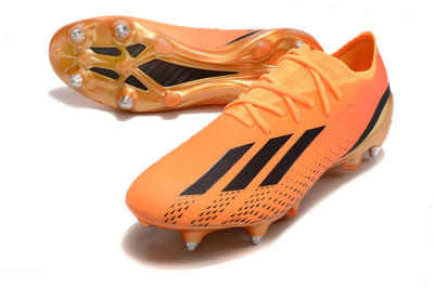 Men's Adidas X Speedportal.1 SG Football Boots - Orange/Black