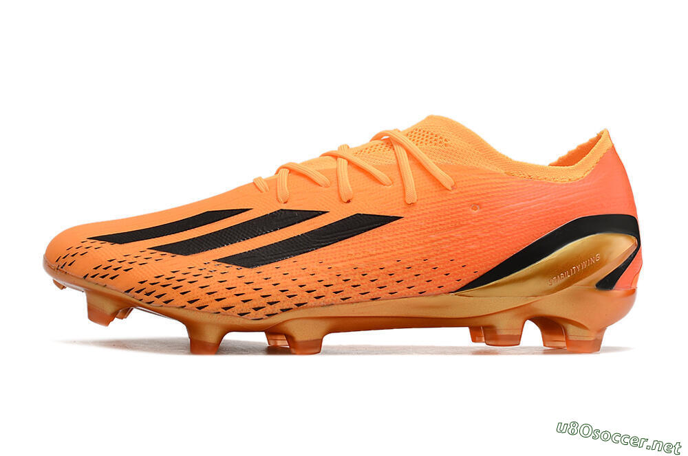 Men's Adidas X Speedportal.1 FG Football Boots - Orange/Black 0