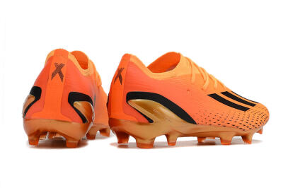 Men's Adidas X Speedportal.1 FG Football Boots - Orange/Black