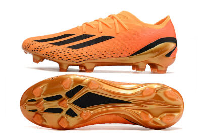 Men's Adidas X Speedportal.1 FG Football Boots - Orange/Black