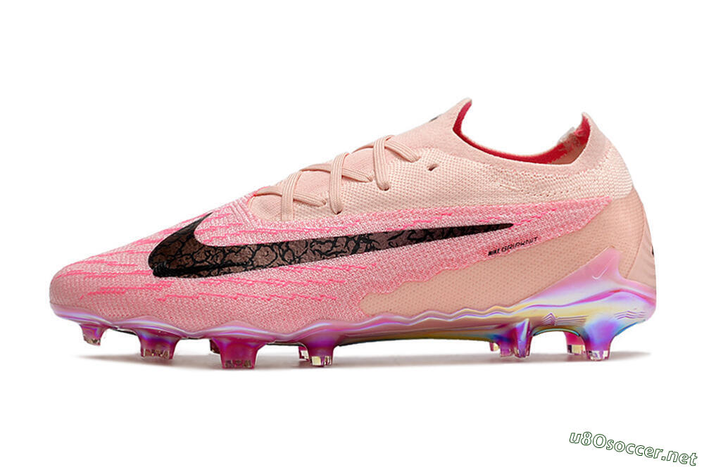 Men's Nike Phantom GX Elite FG Football Boots - Pink/Black 0